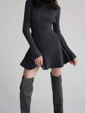 Taooba Blissful Bulwark A-Line Sweater Dress