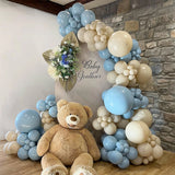 Macaron Blue Balloon Garland Arch Kit Wedding Birthday Ballon Birthday Party Decorations Kids Latex Baloon Baby Shower Girl Boy