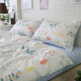 Taooba Summer Bedding Set 2024 Ins Twin Queen Duvet Cover Flat Sheet Pillowcase No Filler Girl Boys Hotel Home Bed Linens