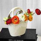 Ins Wind High Appearance Level Niche Personality Basket Vase