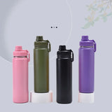 Taooba-750ml Stainless Steel Insulated Water Cup Sports Bottle Water Bottles Vacuum Portable Leakproof Outdoor Cup Insulated Thermoses