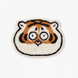 Living Room Carpet Cartoon Home Decoration Fluffy Plush Non-slip Bedroom Rug Cute Tiger Children Crawling Mat 카펫 Tapete Ковры