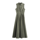 Taooba Ed Sara Pleated Long Dress