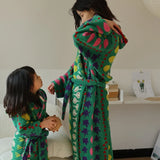 Taooba-New vegetable ping pong series bathrobe hooded parent-child home bathrobe