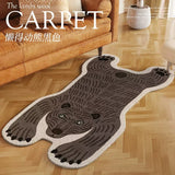 Living Room Carpet Irregular Shape Cartoon Home Decor Plush Fluffy Bedroom Bedside Rug Kids Room Crawling Mat Tapis Tapete Ковры