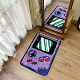 Taooba Christmas Gift Hand-held Game Device Tufted Rug GameRoom Funny Childhood Memories Flocking Carpet Floor Anti Slip Doormat Aesthetic