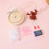 Taooba-Cherry Blossom Tree Nightlight diy material package handmade desktop ambience luminous decoration for