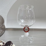 Taooba Bead Ring Wine Glass