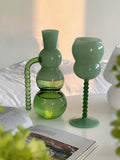 Taooba Spiral Decanter / Spiral Wine Glass