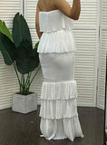 Taooba Flirtatious Ruffle Tiered Dress