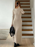 Taooba Your Knit Needs Met Maxi Dress