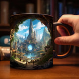 Creative 3D Mug Ceramic Cup for Readers Book Lovers Gifts Household Kitchen Drinkware Supplies Mugs Coffee Cups Birthday Gift