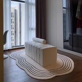 Living Room Carpet Irregular Shape Home Decor Fluffy Plush Bedroom Bedside Rug Thick Non-slip Coffee Table Floor Mat Tapete