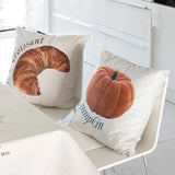 Ins Style Home Decoration Food Dessert Pillow Cover Car Sofa Pillow Cover Living Room DecorCushion Printing Pillow Case Coussin