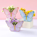 Pink Purple Butterfly Candy Box Gift Packing Bags Girl Birthday Party Decoration Baby Shower Gift Box for Kids Birthday Supplies