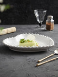 Taooba-Ceramic afternoon tea tableware tea Dim sum dessert pastry plate ritual breakfast plate