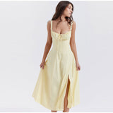 Taooba Helen High Split Dress