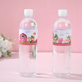 Pink Farm Water Bottle Labels Party Decor Animal Farm Stickers Wedding Birthday Anniversary Kids DIY Party Supplies