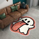 Living Room Carpet Halloween Cute Ghost Plush Decoration Cloakroom Mat Demon Angel Bedroom Bedside Fluffy  Rug ковер Tapis 러그