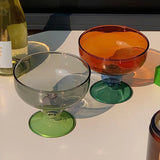 Taooba Colorful Glass Dessert Bowl