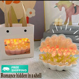 Taooba-Handmade diy shell tulip nightlight creative gift ambience light luminous ornament Chinese Valentine's Day gift