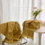 Taooba-20S double-strand cotton jacquard face towel pure cotton beach towel small cover blanket bath towel skin-friendly bath towel