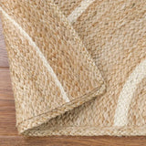 Door Mat Traditional Hand Knitting Natural Jute Home Decoration Bedroom Rug Minimalism Comfortable Wear Resistant Durable Carpet