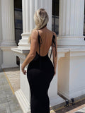 Taooba Emmett Backless Long Dress