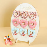 Donut Wall Holds Stand Sweet Cart Rustic Wedding Table Decor Doughnut Birthday Party Candy Bar Baby Shower Donut Party