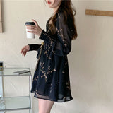 Taooba Feronia Vintage Chiffon Dress