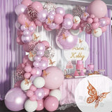 Tender Pink Gold Balloon Garland Arch Kit Wedding Birthday Party Decoration Adult Kids Baby Shower Decor Ballon Wedding Supplies