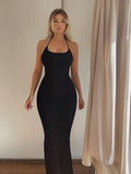 Taooba Emmett Backless Long Dress