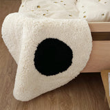 Taooba-Round Eyeballs Tufted Carpets For Living Room Plush Bedroom Carpet Soft Kids Carpet Hair Baby Rugs Furry Floor Mat