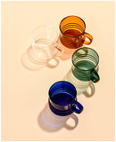 Taooba Colored Aura Glass Cup