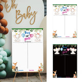 Gender Reveal Boy or Girl Voting Game Poster Board With Stickers Baby Gender Reveal Party Supplies Baby Shower Decoration