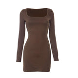 Taooba Truly Basic Mini Bodycon Dress