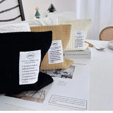 Taooba-High Quality Table Napkin Boxes Knitting Hanging Ear Paper Issue Bag Thread Napkin Holder Tissue Bag Storage Napkins