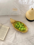 Taooba-Bamboo Root Fruit Plate, Household Tableware Plate,Tea and Pastry Plate,fruit Basket, Bamboo Handicraft Storage Tray Bamboo Tray