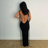 Taooba Emmett Backless Long Dress