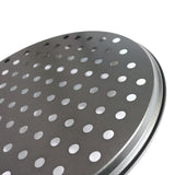 Taooba-Carbon Steel Perforated Pizza Pan Non Stick Ro UndOven Tray With Holes Cooking Plate Dishes Holder Baking Tool