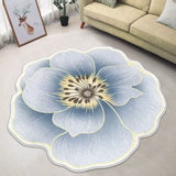 Decoration Living Room Carpet Special-shaped Flower Bedroom Bedside Large Area Plush Mat Coffee Tables Fluffy Rug ковер Tapis 러그