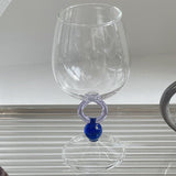 Taooba Bead Ring Wine Glass