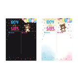 Gender Reveal Boy or Girl Voting Game Poster Board With Stickers Baby Gender Reveal Party Supplies Baby Shower Decoration