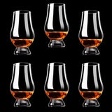 Taooba-6pcs 200ml Smelling Glass Cup Crystal Whiskey Barware Wine Glasses Mug for Liquor Scotch Bourbon Drinking Glasses Party Supplies