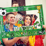 Football Theme Photo Props for Boys Birthday Party Soccer Themed Photo Booth  Frame Kids Birthday Sports Party Decorations