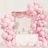 White Gold Balloon Garland Arch Kit Happy Birthday Party Decoration Kids Wedding Birthday Balloon Latex Baloon Baby Shower