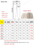 Taooba-Summer Korean Men's Pants Light&Thin Polyester Elastic Waist Semi-Wide Loose Slacks Drape Suit Pants Male Casual Trousers