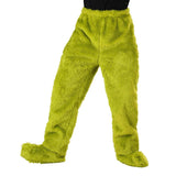 Taooba-Family Matching Plush Sleepwear Pants Green Christmas Homewear Leisure Pajamas Pants