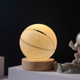 Taooba-LED Night Light Milky Way Galaxy Solar System Crystal Ball Children Night Lamp Bedroom Ambient Light Creative Gift Night Light