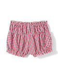 Taooba-Plaid Bloomer Shorts y2k Clothes Women Elastic Waist Ruffles Cake Shorts Bottoming Sweet Girl Lolita Pettipants